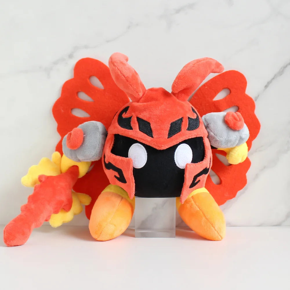 25cm Galacta Knight Plush Toy Kirby Morpho Anime Game Character Cartoon Soft Stuffed Plushie Appease Doll Room Decoration Gifts