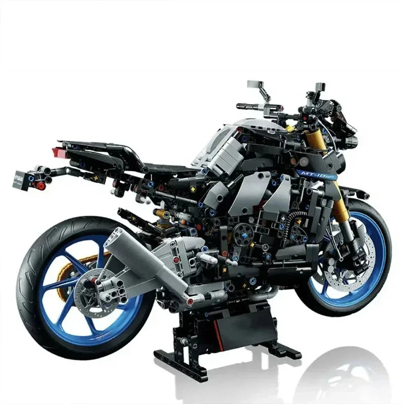 1478Pcs Technical Moc 42159 Famous Yamahas MT-10 SP Motorcycle Building Blocks Model Racing Motorbike Bricks Toys for Kids Gifts
