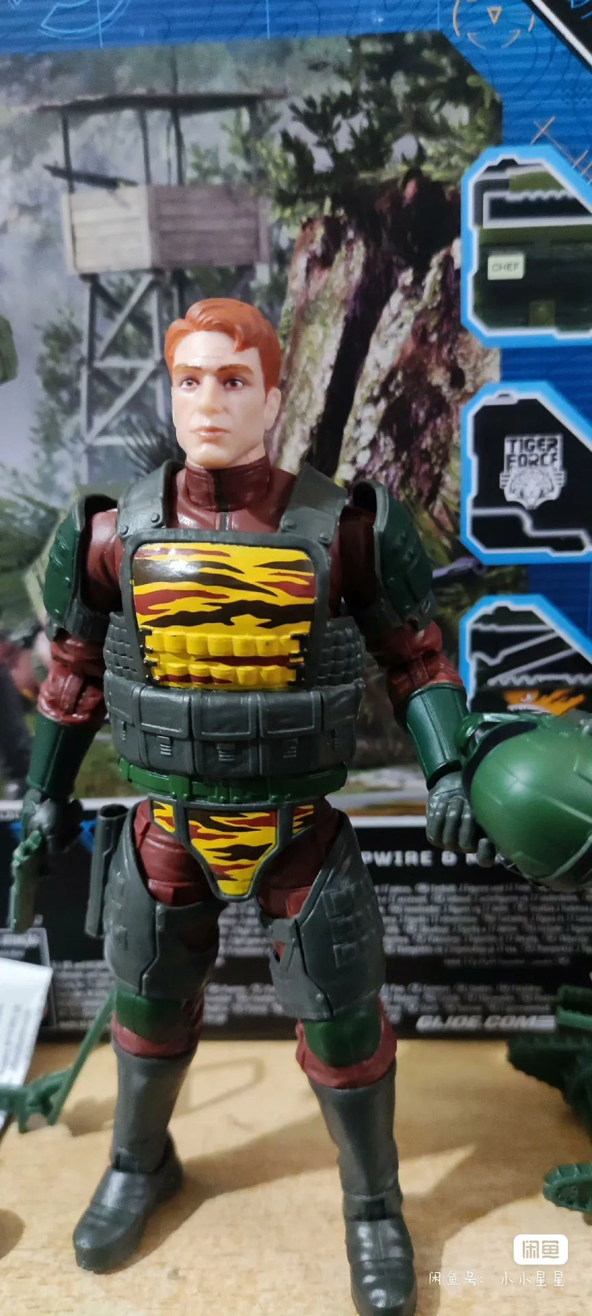 Original Genuine Version G.I. Joe Gi Joe Classified Series 6" 126 Tiger Force Roadblock Tripwire Macleod Action Figure Model Toy