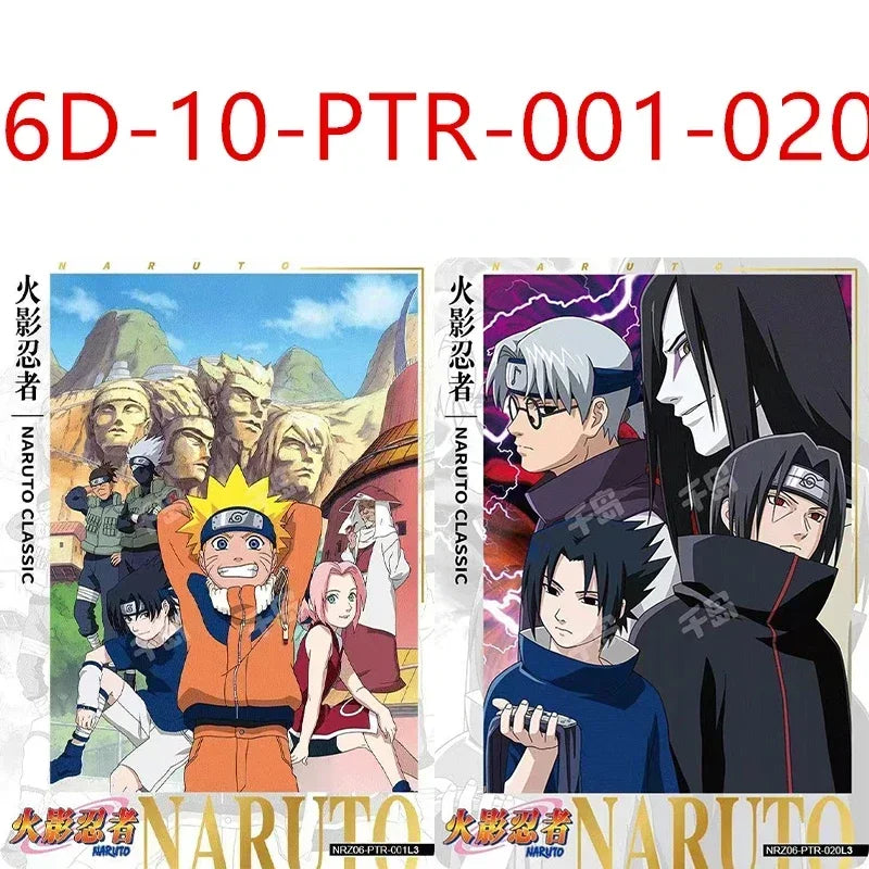KAYOU Naruto Card Full Set Rare SV BP SE GP CP SP CR MR PR SLR OR AR NR UR ZR Cards Uzumaki Naruto Anime Figure Collectible Card