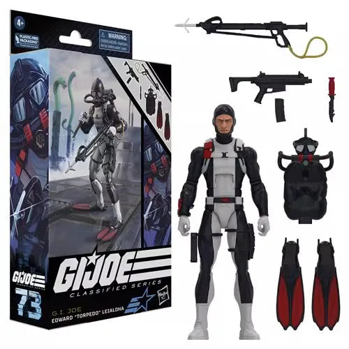 Genuine G.I. Joe Gi Joe Classified Series Red Eybazuka Cobra Copperhead Action Figure Scrap Iron Swing Dance Sailor Snake Toy