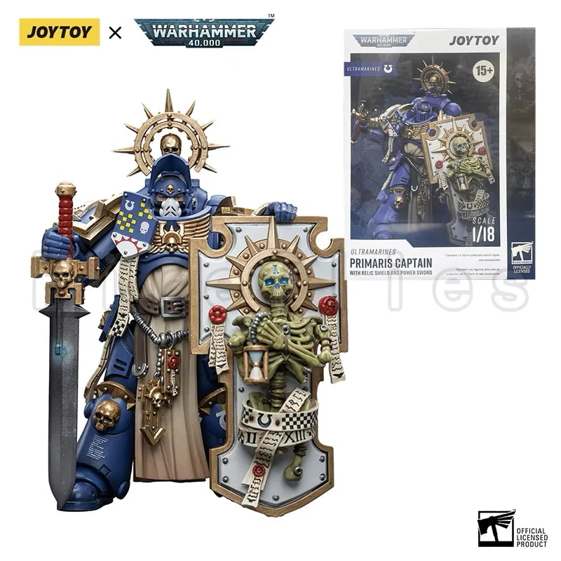 1/18 JOYTOY Action Figure 40K The Horus Heresy Ultra Figures And Mechas Lieutenant Titus Anime Model Toy