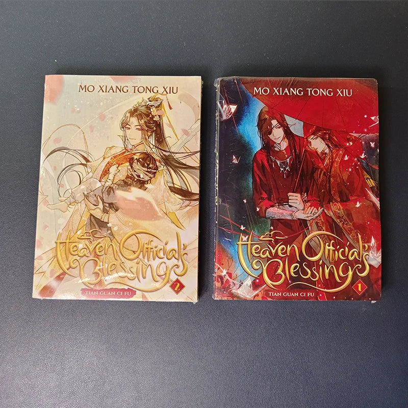 Tian Guan Ci Fu Genuine English Novel Heaven Official Blessing Moxiang Copper Smelly Novel Comic Books