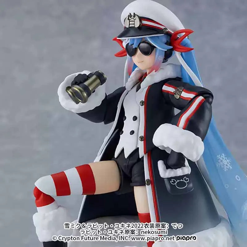 GSC Original figma Anime Figure Snow Miku Grand Voyage ver Action Figure Toys For Boys /Girls /Kids /Christmas Gift