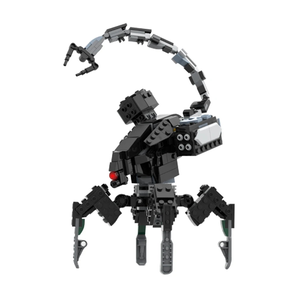 Gobricks Moc Horizon Zero Dawn Shell-Walker Stormbird Sawtooth Watcher Longleg Bricks DIY Sunwing Building Blocks Toy Gift