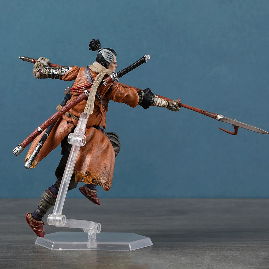 Figma 483-DX Shadows Die Twice Sekiro Action Figure Movable Joints Desktop Decoration Collection PVC Model Toy
