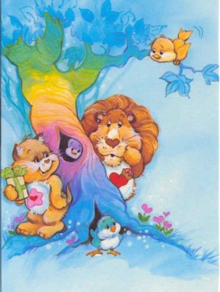 Cute Rainbow Bears Diamond Painting Pictures Puzzle Cross Stitch Mosaic Embroidery Wall Decoration 5D DIY Art Gift Offers