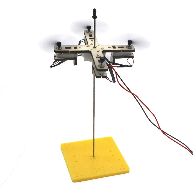 Funy DIY Drone Model Kids Science Toy Technology Physics Teaching Aids Helicopter Game Learning Educational Toys for Children