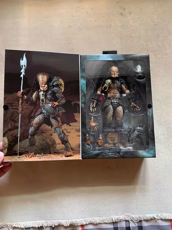 NECA Elder Snake Ahab Shaman Ultimate Scout Warrior Feral Battle Drmaced City Jungle Hunter Predators Action Figure
