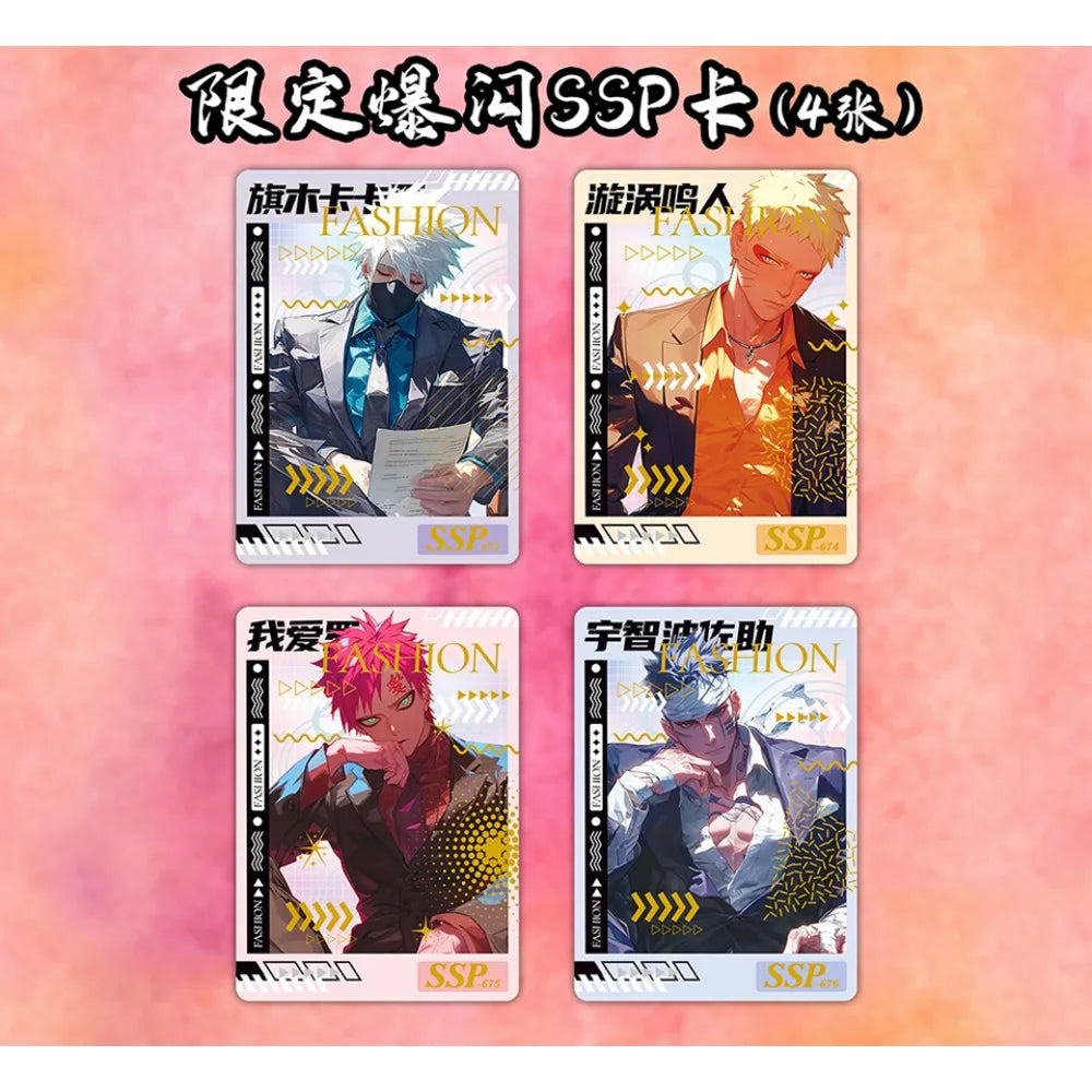 Little Dinosaur NARUTO Collection Card For Children Action Inspirational Passionate Anime Tsunade Limited Game Card Kids Toys