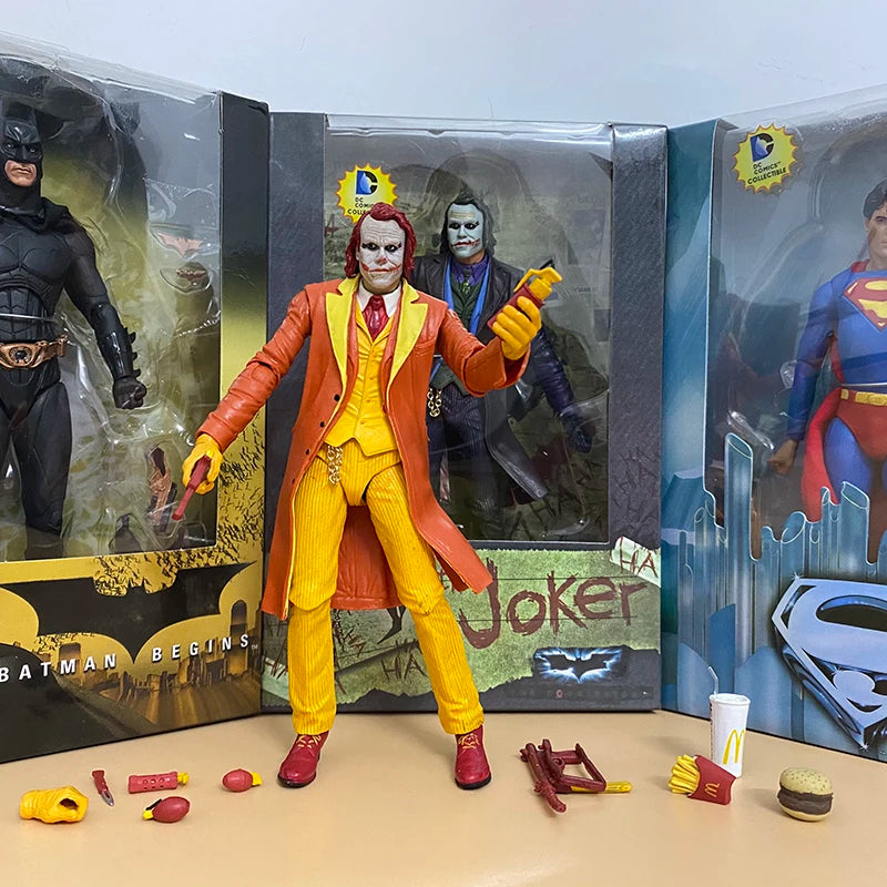 NECA Joker Figure The Dark Knight Joker Toys Heath Ledger Toys Action Figure Collectible Model Toys Dolls Gift