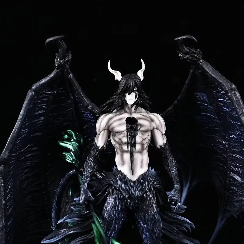 33cm Anime Bleach Figures Ulquiorra Cifer Kurosaki Ichigo Cross-Dressing Morphological Pvc Model Boys Figures Toy Presents