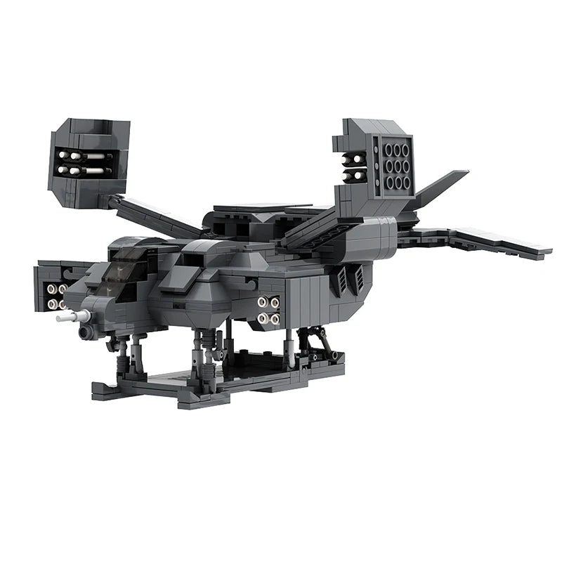 MOC Building Blocks Aliens Cheyenne Dropship and APC Building Block Education Educational Toys Juguetes For Birthday Gift