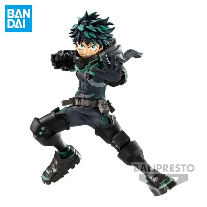 In Stock Bandai Original My Hero Academia Amazing Midoriya Izuku World Hero Mission Anime Action Figure Model Children's Toys
