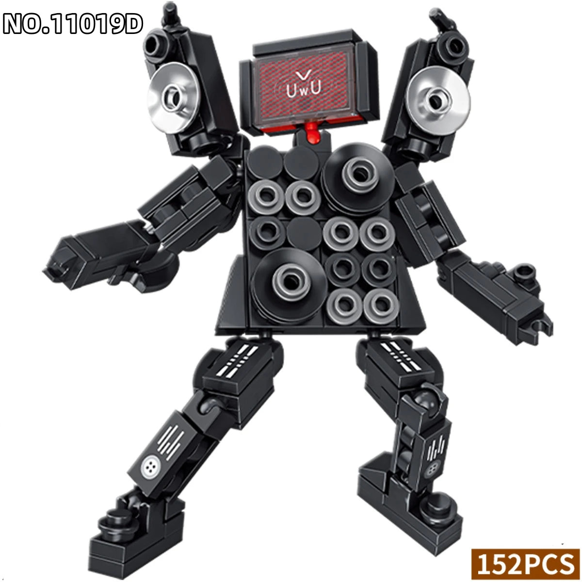 MOC Titan Speaker Man Skibidi Toilet Man Building Blocks Monitor Man Titan Camera Titan Monitor Titan Block Toys Gift for Boys