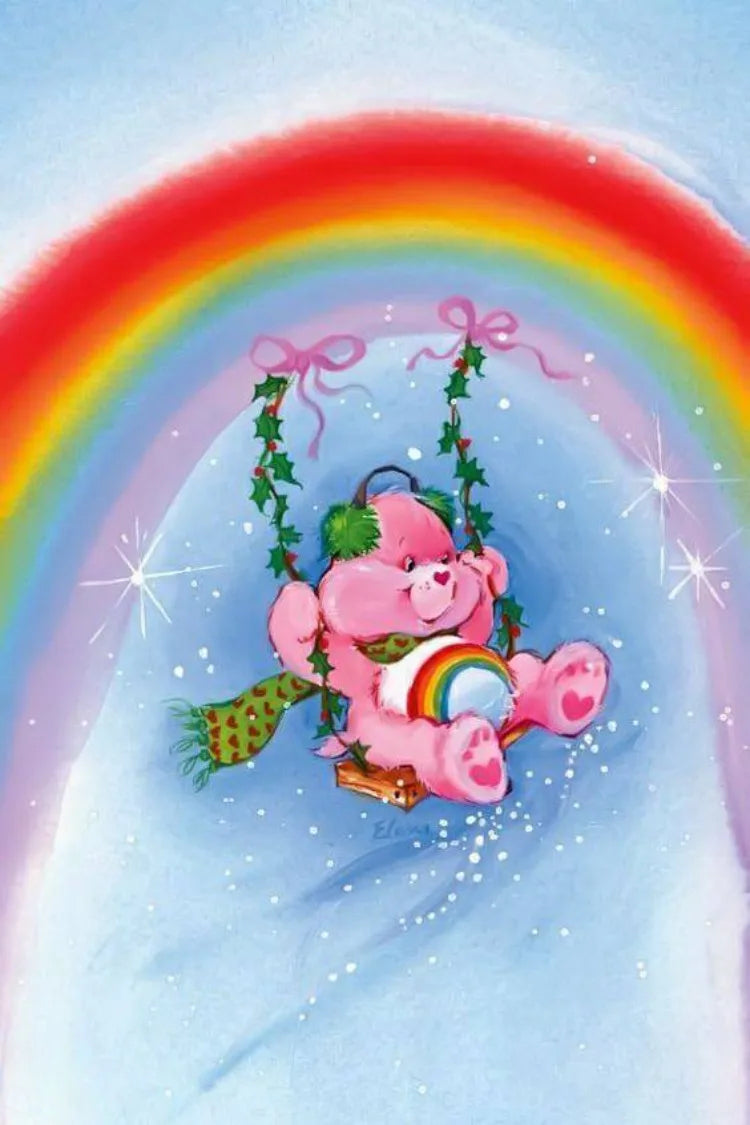 Cute Rainbow Bears Diamond Painting Pictures Puzzle Cross Stitch Mosaic Embroidery Wall Decoration 5D DIY Art Gift Offers
