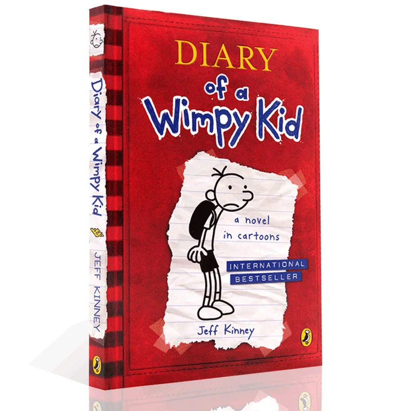 Diary Of Wimpy Kid English Book Children Fiction Books Manga Novel Books In English Manga Books Early Childhood Education Gifts
