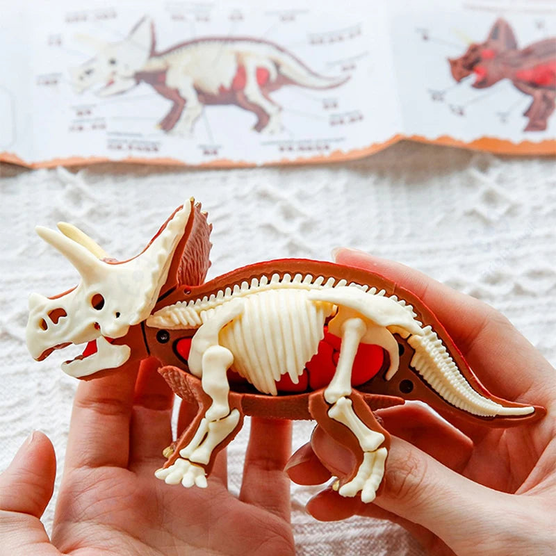 Jurassic World Kids Dinosaur Toy DIY Fossil Archaeology Excavation Kit Skeletons Dig Stem Science Educational Toys for Children
