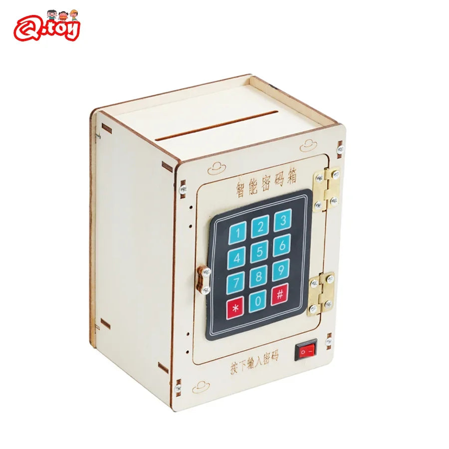 DIY Smart Password Box Model Code Case Teenager Science Toys Assembled Experiment Material Kits for Kids Educational