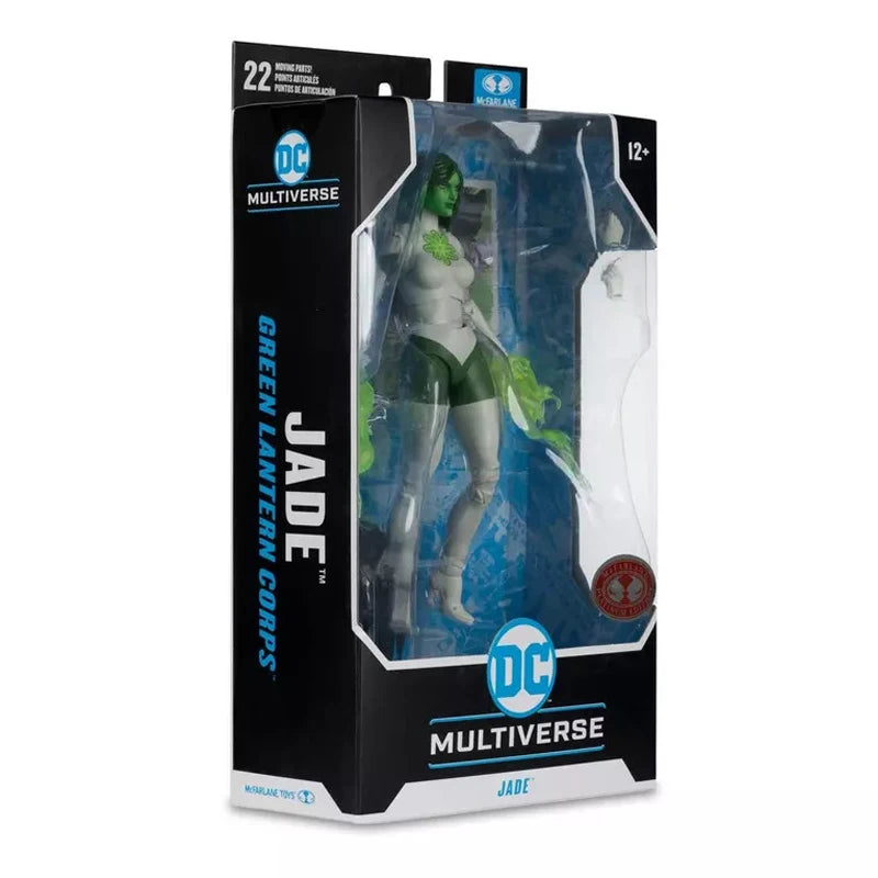 McFarlane Toys Green Lantern Corps Jade 18cm Action Figure DC Multiverse Model doll