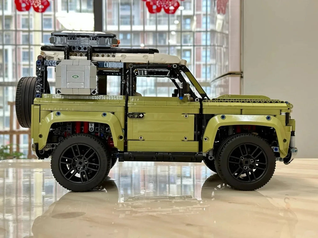 2573PCS Technical Land Off-road Defender Sports Car Building Blocks  MOC Bricks for Boys Vehicle Toys Gift For Children