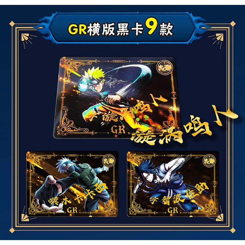 Genuine NARUTO Card For Children Fantasy Adventure Anime Nohara Rin Hatake Kakashi Limited Game Collection Card Toys For Family