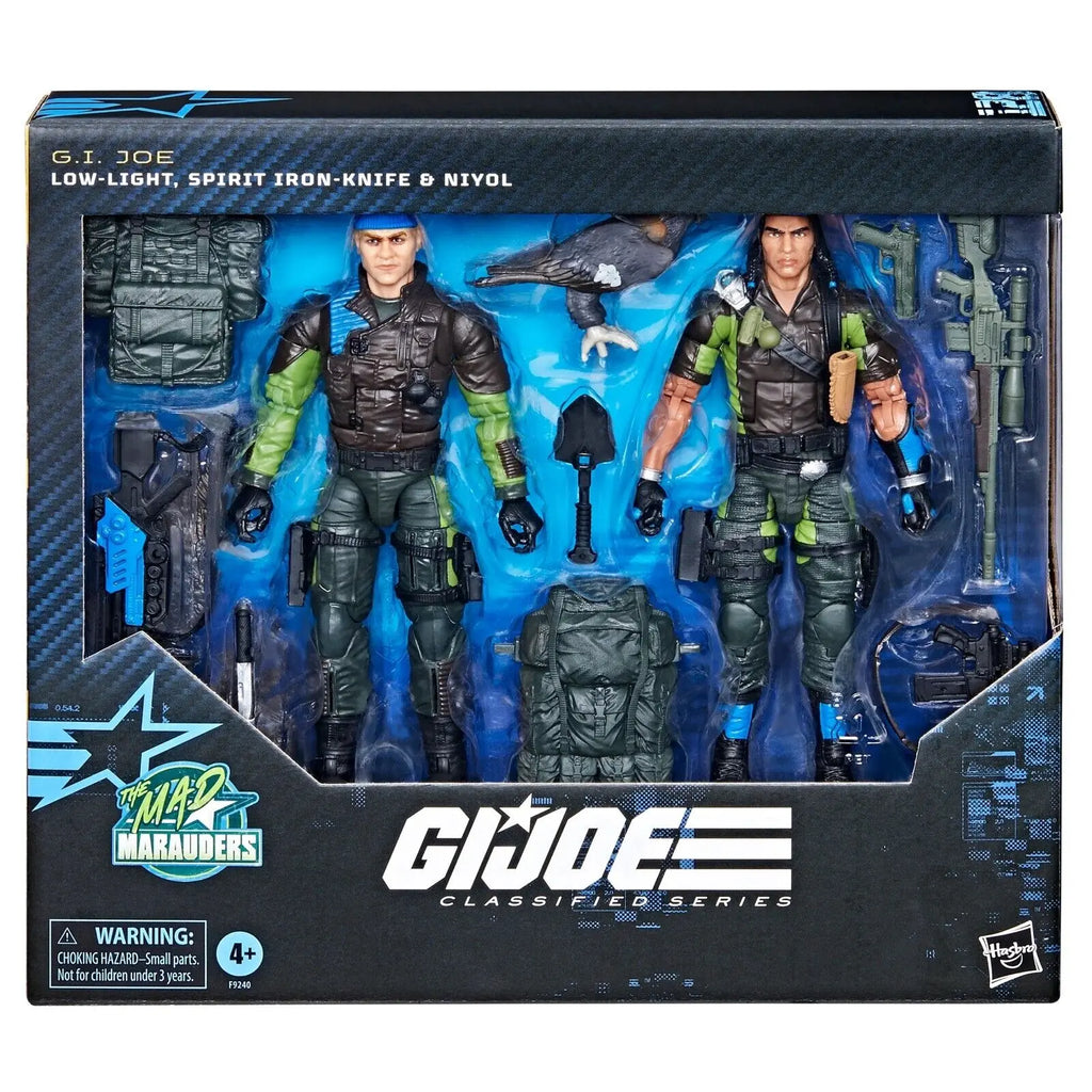 In Stock G.I. Joe 128 GI Joe Classified Series Mad Marauders Low Light Spirit Action Figure Model Toy Collection Hobby Gift