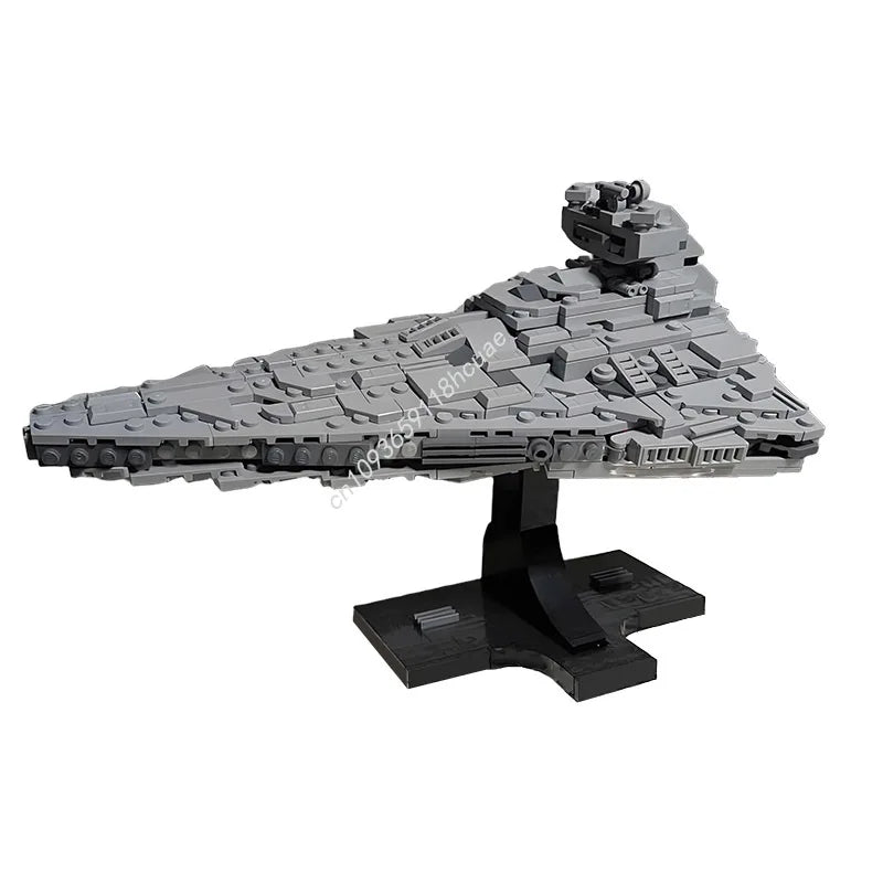 609PCS MOC Starship Series Midi-Scale Imperial Star Destroyer Building Blocks Spaceship Model Diy Creative Educational Toy Gift