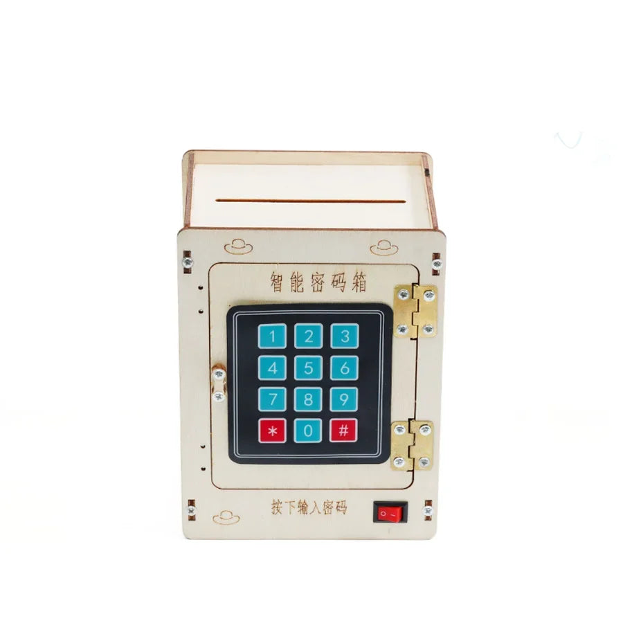 DIY Smart Password Box Model Code Case Teenager Science Toys Assembled Experiment Material Kits for Kids Educational