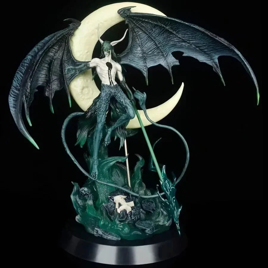 40cm Bleach Figure Ulquiorra Cifer anime Figure Ulquiorra Cifer Figurine With Light PVC GK Statue Figurine Model Doll Toy Gifts