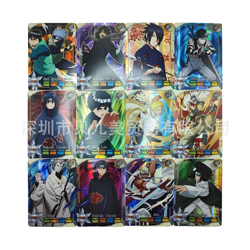 Bandai Games Amazon English Hokage 50 Naruto Kakashi Board Games Versus Flash Card, Anime Peripheral Collection Card
