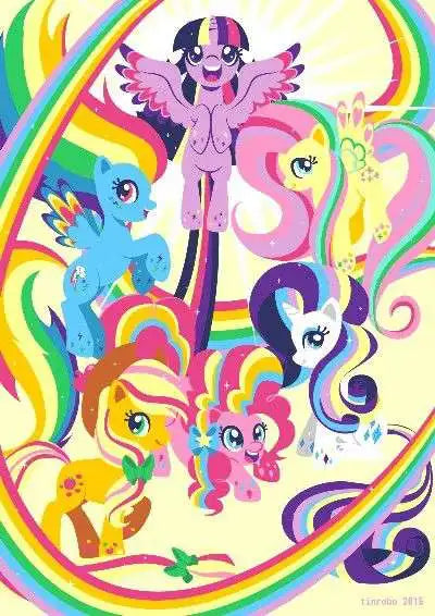 Cute Cartoon My Little Pony 5D DIY Art Diamond Painting Cross Stitch Pattern Pictures Mosaic Embroidery Jewelry Home Decoration