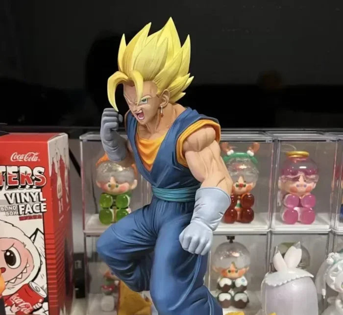 IN STOCK 32cm Dragon Ball Anime Figure Super Saiyan Vegetto Figure PVC Statue Collectible Model Decoration Ornaments Toys Gift