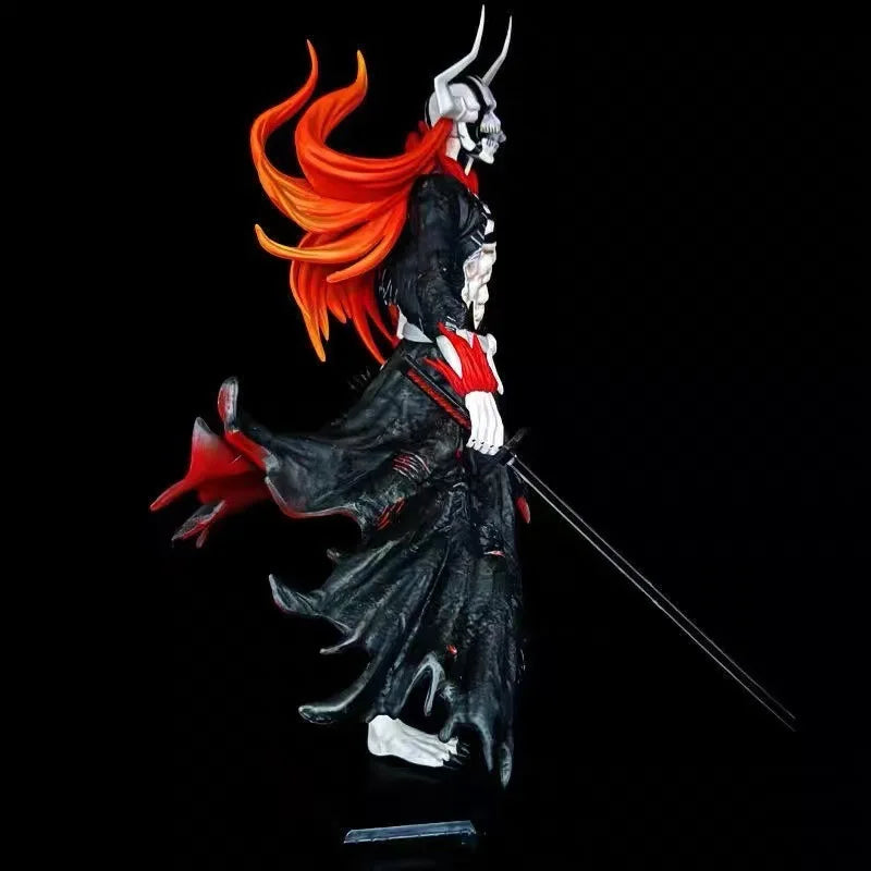 Death 34cm Realm Bleach Hand-Made Kurosaki Ichigo Tauren Blur White Ornaments Model Statue Animation Surrounding Desktop Gifts