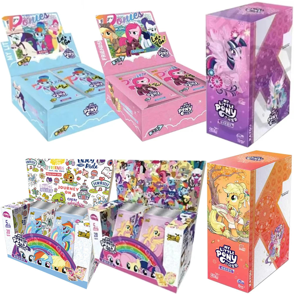 KAYOU Genuine My Little Pony Card 40th Anniversary Limited Friendship Eternal Card Rare SC SGR Cards Toy Gift Princess Card