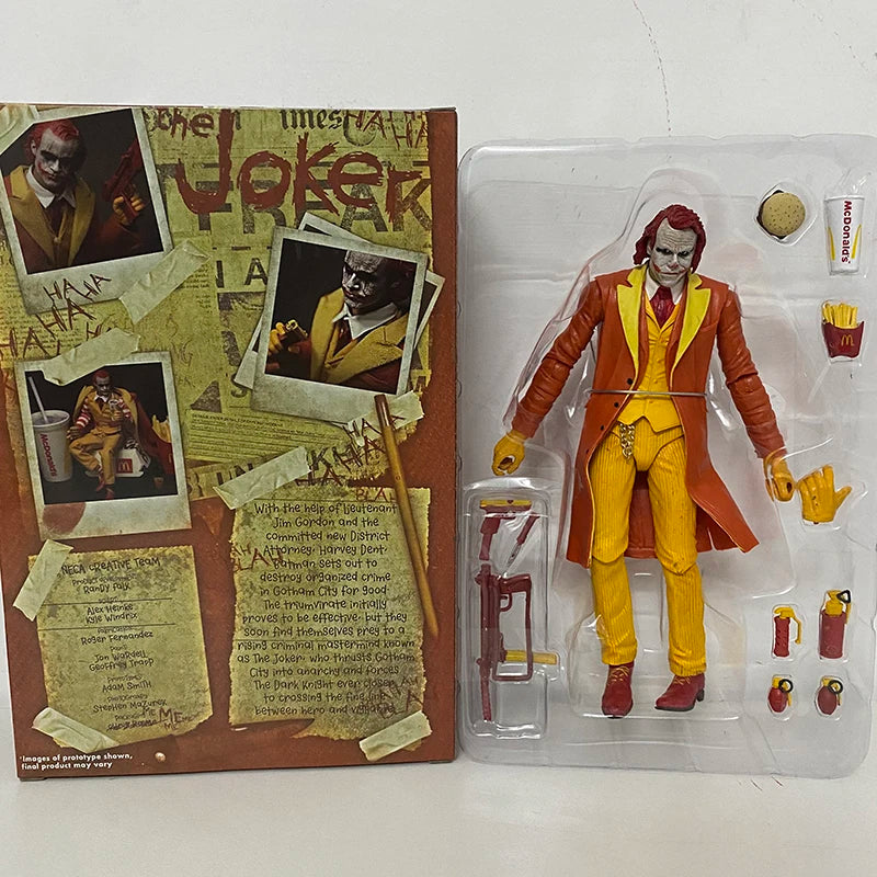 NECA Joker Figure The Dark Knight Joker Toys Heath Ledger Toys Action Figure Collectible Model Toys Dolls Gift