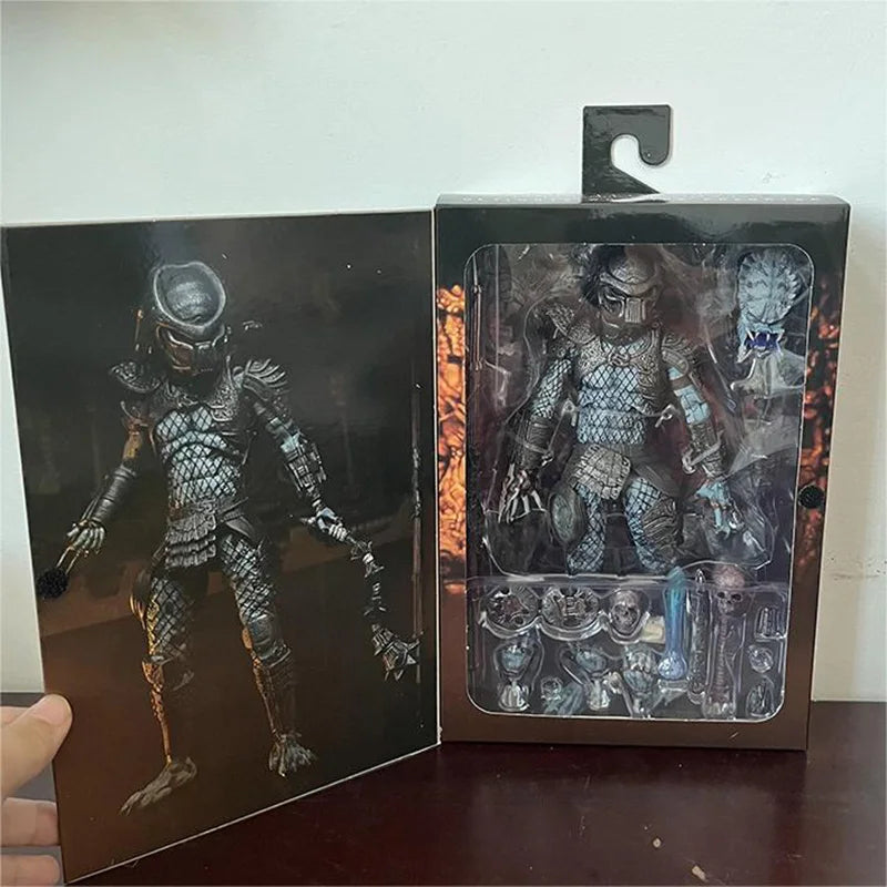 NECA Shaman Predator Ultimate Armored Lost Warrior Jungle Hunter Thermal Vision Fugitive Predator Action Figure Model Toys Gifts