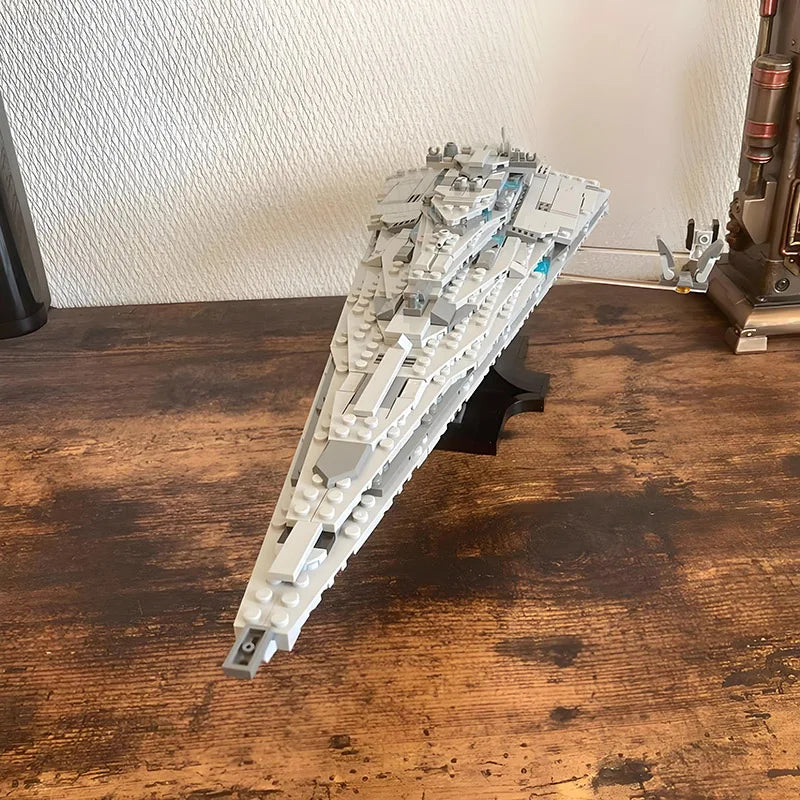 NEW MOC Midi Scale First Order Finalizer Star Destroyer Starship Building Blocks Spacepalne Bricks DIY Assembly Toys Gifts