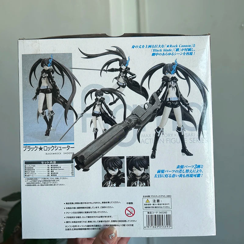 Figma Kamen Rider SP # 012 Black Rock Shooter Game Pvc Action Figure Game Boneka Room Decoration Model Collectible Action Toys