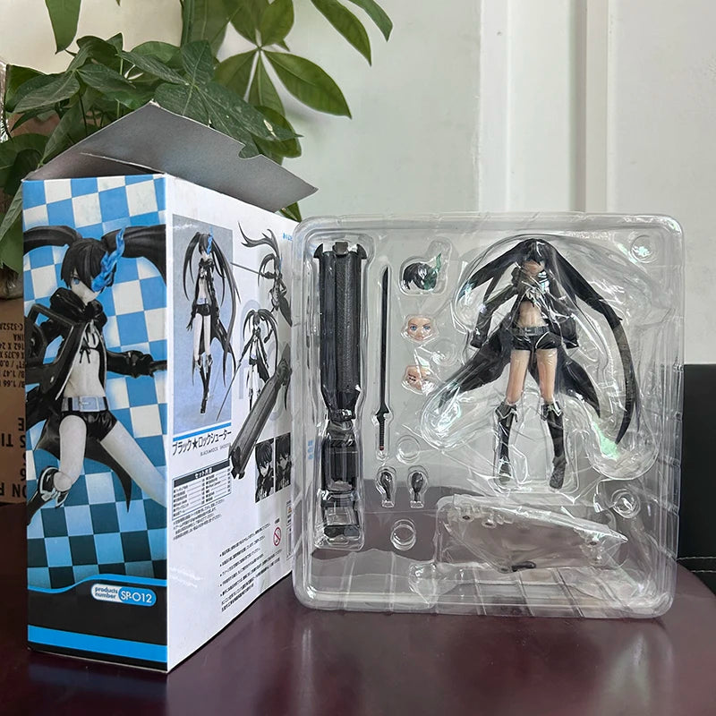 Figma Kamen Rider SP # 012 Black Rock Shooter Game Pvc Action Figure Game Boneka Room Decoration Model Collectible Action Toys
