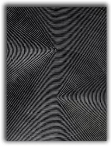 Handmade Modern Black Painting 3D Abstract Canvas Wall Art Oil Painting for Home Living Room Decor