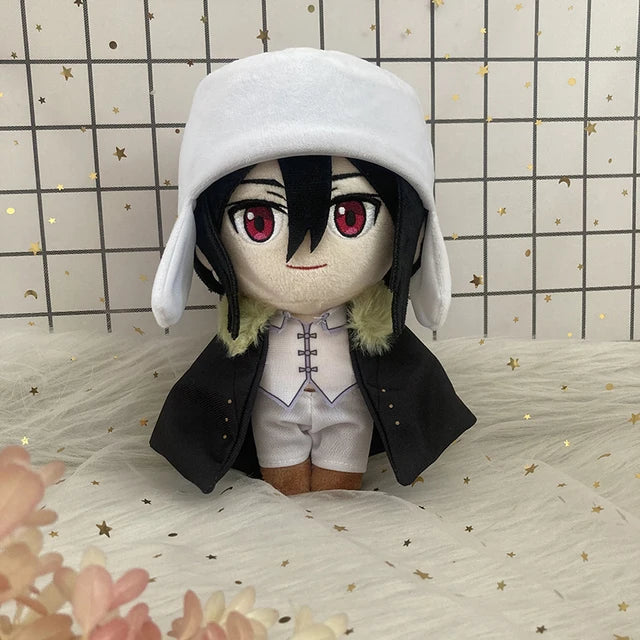 20cm Anime Bungou Stray Dogs Edogawa Rampo Plush Doll Dazai Osamu Nakahara Chuuya Nakajima Atsushi Stuffed Plushie Toys Doll