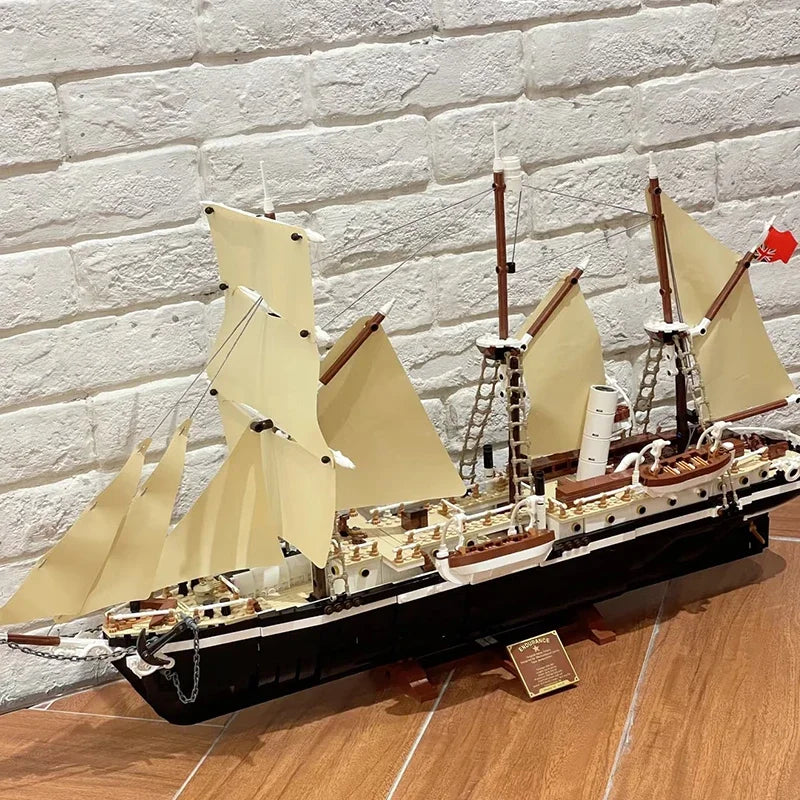 The Endurance Explorer Ship 10335 Assemble City Bricks 3011pcs New 2025 Moc Building Blocks Diy Toys For Children Christmas Gift