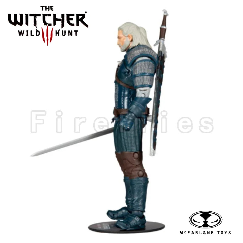 7inches McFARLANE Action Figure Wild Hunt Geralt Of Rivia (Viper Armor) Anime Model For Gift