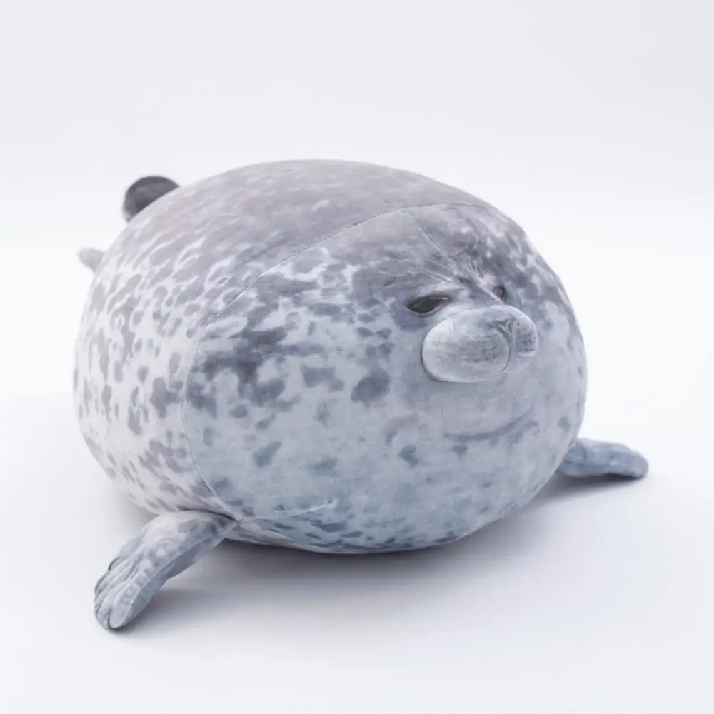 Animal-fat-seal Stuffed Watona Seal Angry Blob Chubby 3d Novelty Sleeping Pillow Plush Stuffed Doll Kids Girls Birthday Gifts
