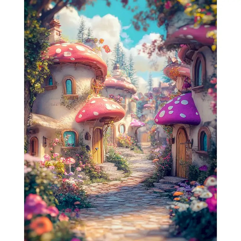 GATYZTORY Diy Paint By Numbers For Adults Kits Acrylic Paint Night Landscape On Canvas Numbers Painting For Home Decors