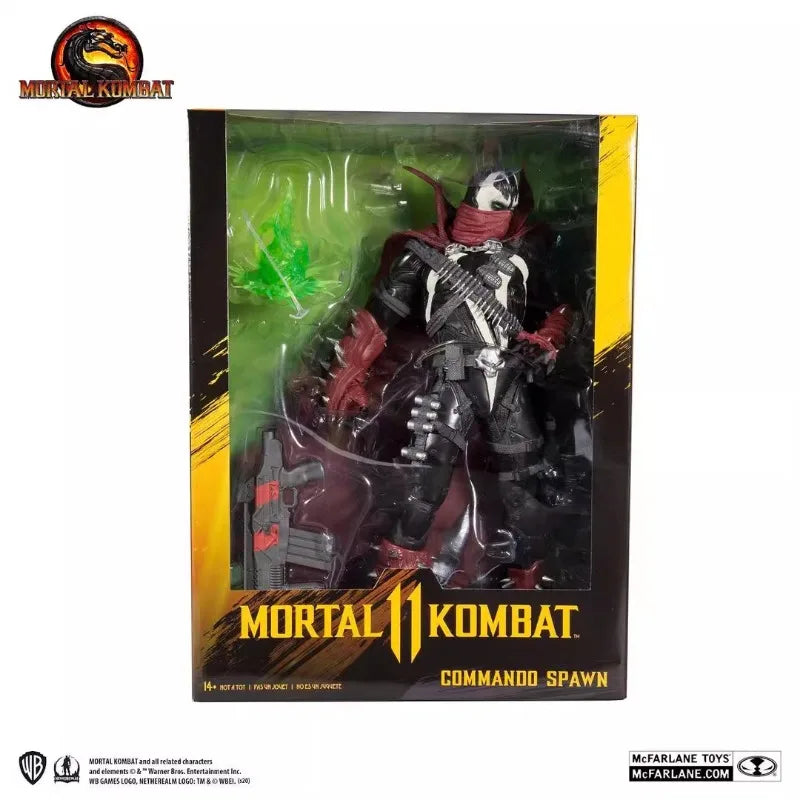 【in Stock】Dc Original Spawn 12" Commando Spawn Action Figure Mcfarlane Gk Statue Collectible Doll Model Toy Birthday Gift