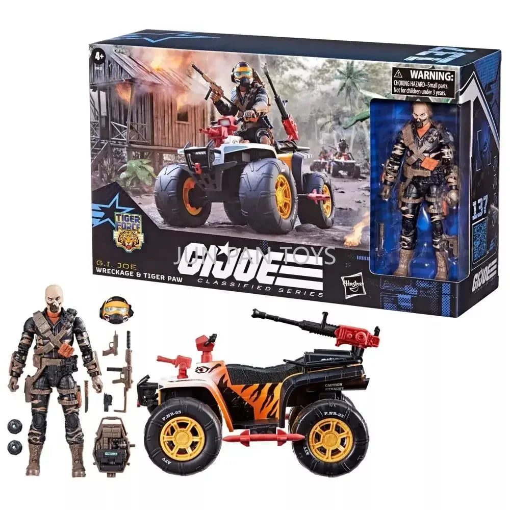 GI Joe Classified Series Tiger Force Python Patrol Cobra Vypra Dreadnok Road Pig Rawkus Cobra HISS Wreckage Duke Ram Figure 1pc