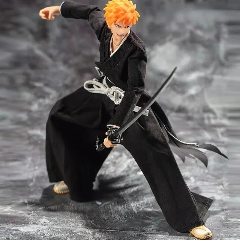 In Stock GT Model Bleach Kurosaki Ichigo Aizen Sousuke Ukitake Jushiro Ichimaru Gin SHF Anime Action Figure Toys Gifts