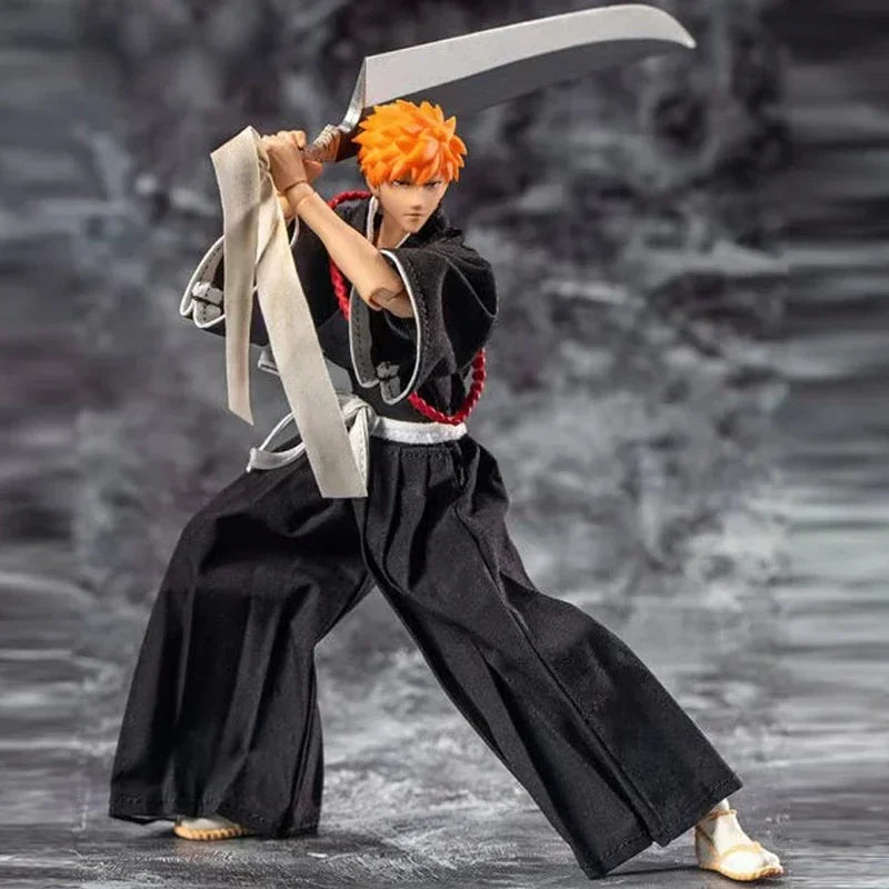 In Stock GT Model Bleach Kurosaki Ichigo Aizen Sousuke Ukitake Jushiro Ichimaru Gin SHF Anime Action Figure Toys Gifts